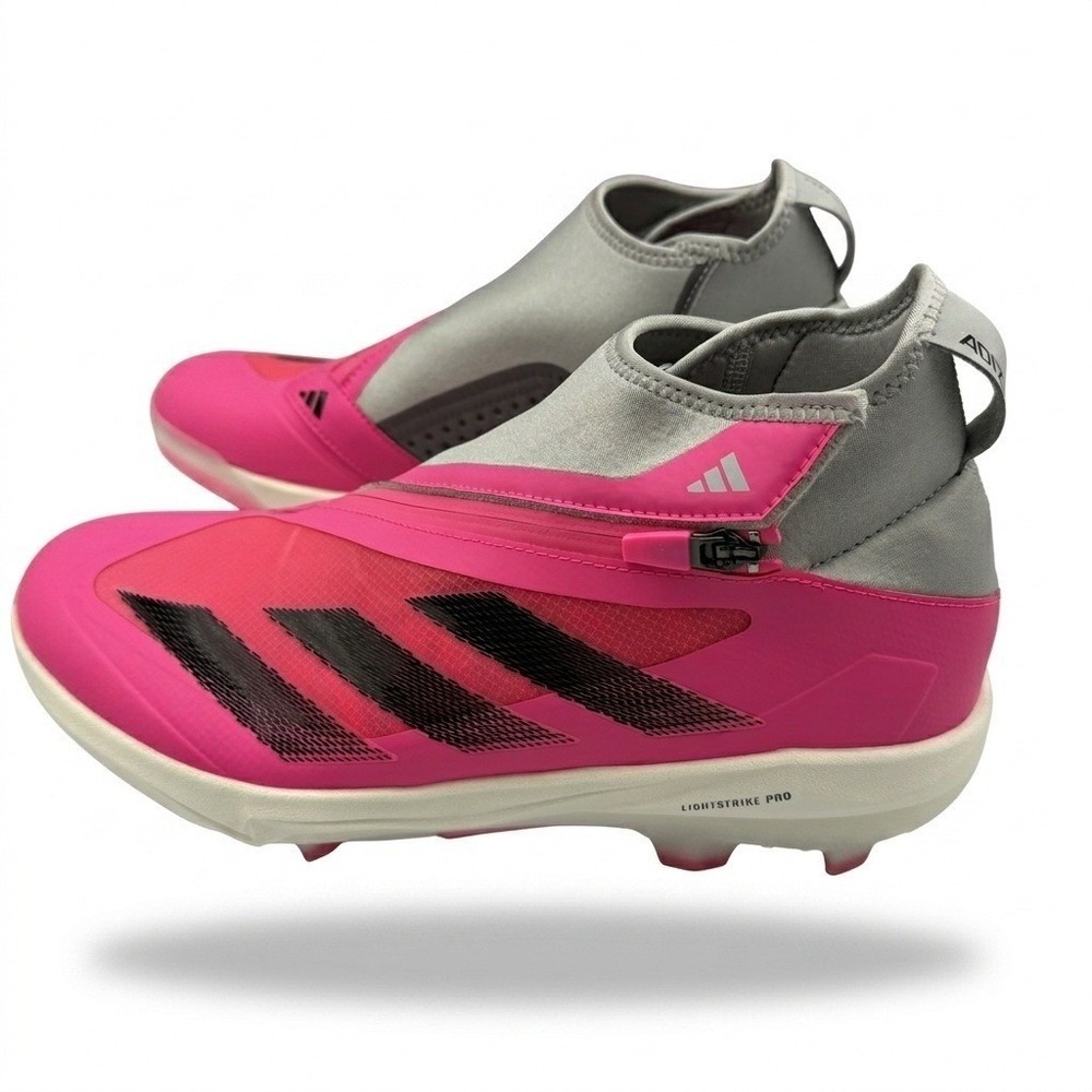 Adidas Adizero Impact+ TPU Baseball Cleats Mens 8.5 Pink Silver IF3353 **NEW** - Picture 4 of 15